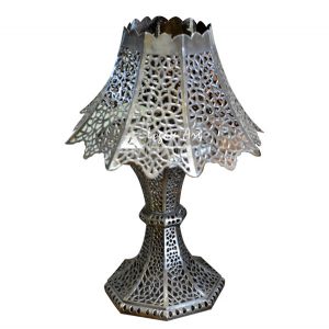 Logam Art - Kerajinan Tembaga Kuningan Lampu Duduk 16