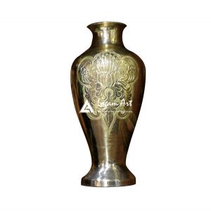 Logam Art - Kerajinan Tembaga Kuningan Vas 15